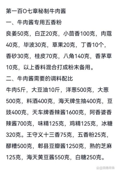 牛肉酱怎么做_牛肉酱的做法大全