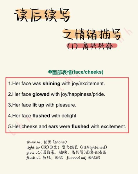 带喜激动的词语有哪些_如何运用在写作中