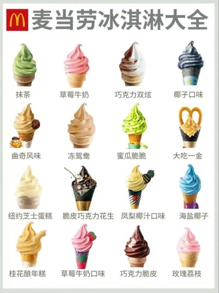 冰激凌口味有哪些_最受欢迎口味推荐