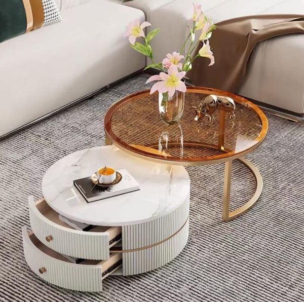 圆形沙发怎么选_异形茶几适合小户型吗