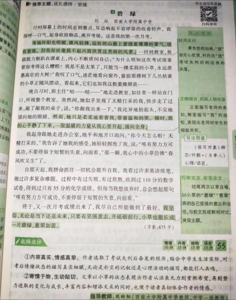 碧绿的四字词语有哪些_如何用在作文里