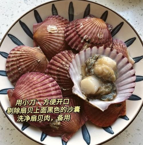 扇贝怎么清洗_扇贝蒸多久才熟
