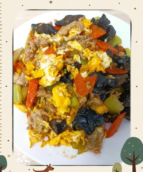 木须肉家常做法_木须肉先炒蛋还是先炒肉