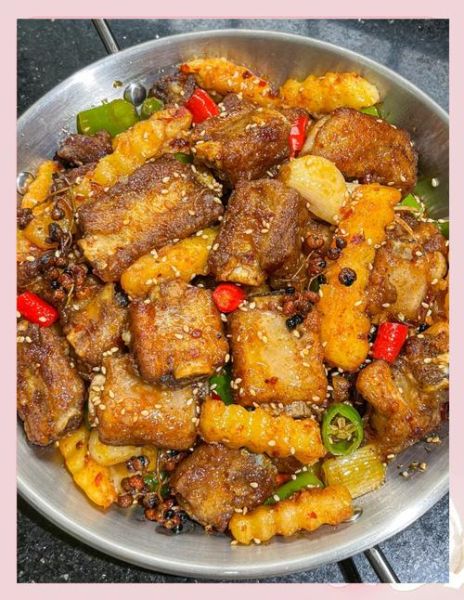 干锅排骨怎么做_干锅排骨的家常做法