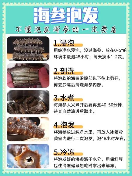 海参怎么泡发_海参的家常做法步骤