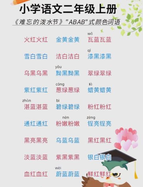 颜色词语有哪些_颜色词语如何运用