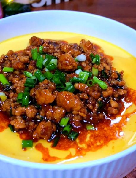肉末鸡蛋羹怎么蒸才嫩滑_肉末鸡蛋羹蒸多久才不老