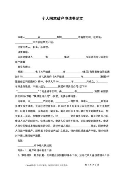 如何申请个人破产_个人破产申请条件有哪些