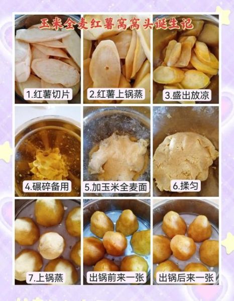 红薯窝窝头怎么做_红薯窝窝头蒸多久才熟