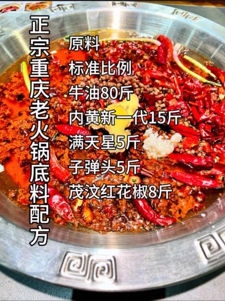 麻辣火锅底料怎么做_正宗配方比例