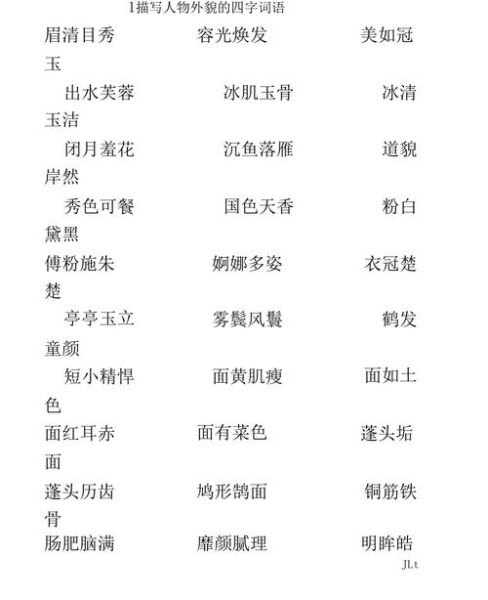 人物动作ABB词语有哪些_如何描写人物动作ABB词语