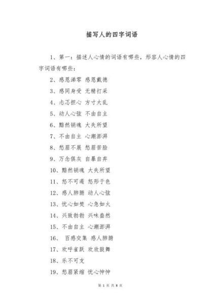 文人壮词语有哪些_如何形容文人气质