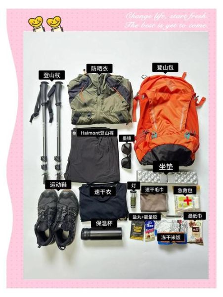 登山活动必备装备有哪些_新手如何安全参加登山活动
