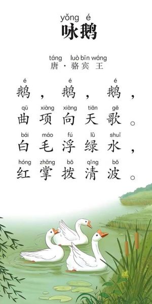 鹅词语四字有哪些_鹅词语四字怎么写
