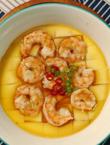 蒸虾酱鸡蛋怎么做_蒸虾酱鸡蛋的做法大全