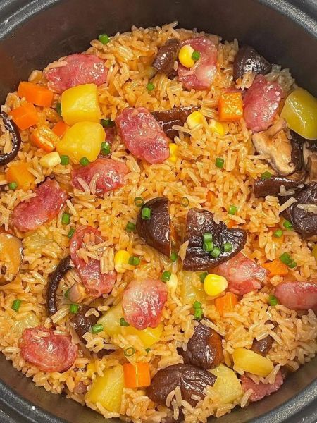 懒人焖饭的家常做法_电饭锅版懒人焖饭怎么做