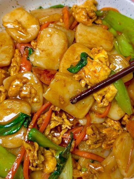 炒年糕的家常做法_炒年糕怎么做好吃