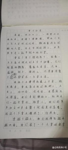 雪天描写词语有哪些_怎么写雪景作文