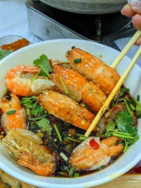 捞汁大虾怎么做_捞汁大虾酱汁配方