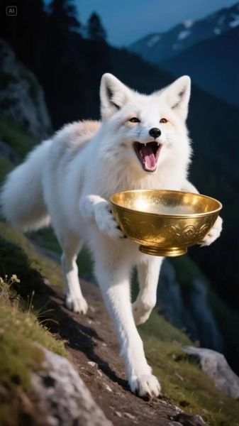 梦到白色的狐狸_梦见白狐是什么预兆