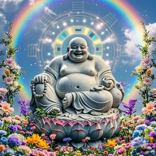 财运佛像图片_如何正确摆放