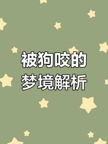 梦到被狗追被狗咬_意味着什么