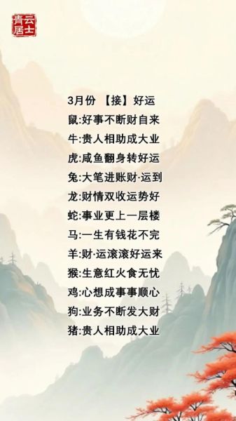 三月份生肖运势_哪些属相最旺