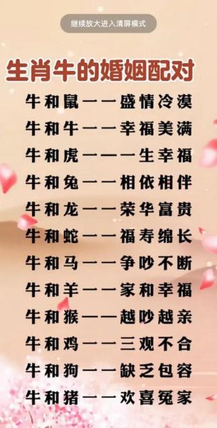 属牛的和啥属相配_属牛最佳婚配属相