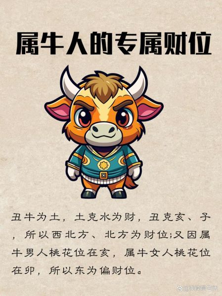 属牛人财运在哪个方向_属牛人财位怎么找
